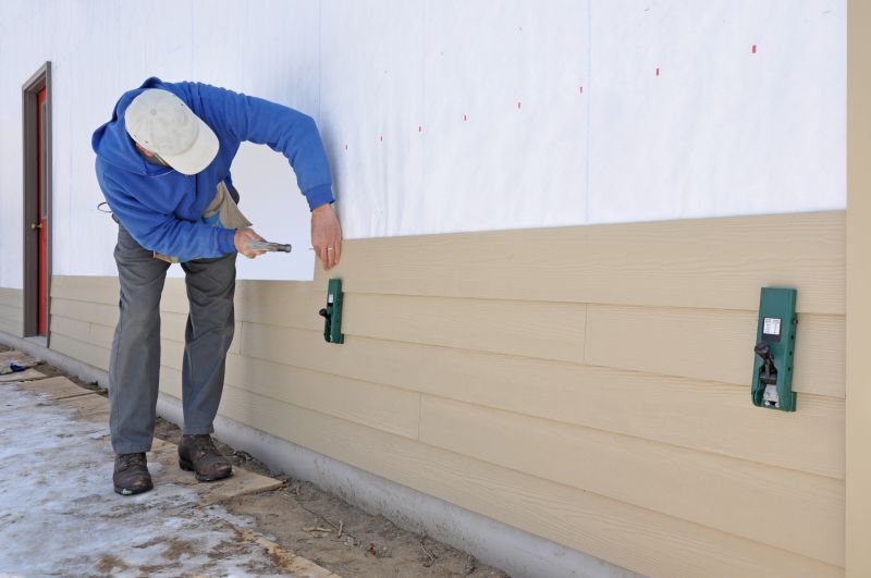 Fiber Cement Siding on a House